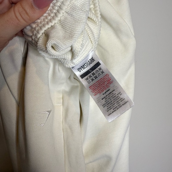 Gymshark Whitney Women's Off-White Joggers - Picture 11 of 11